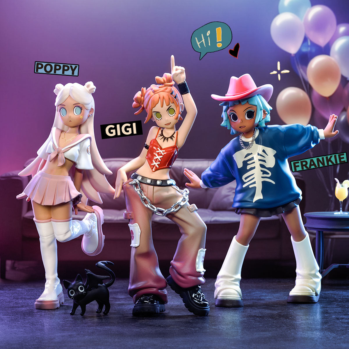 PEACH RIOT -  Rise Up Series Figures - POP MART