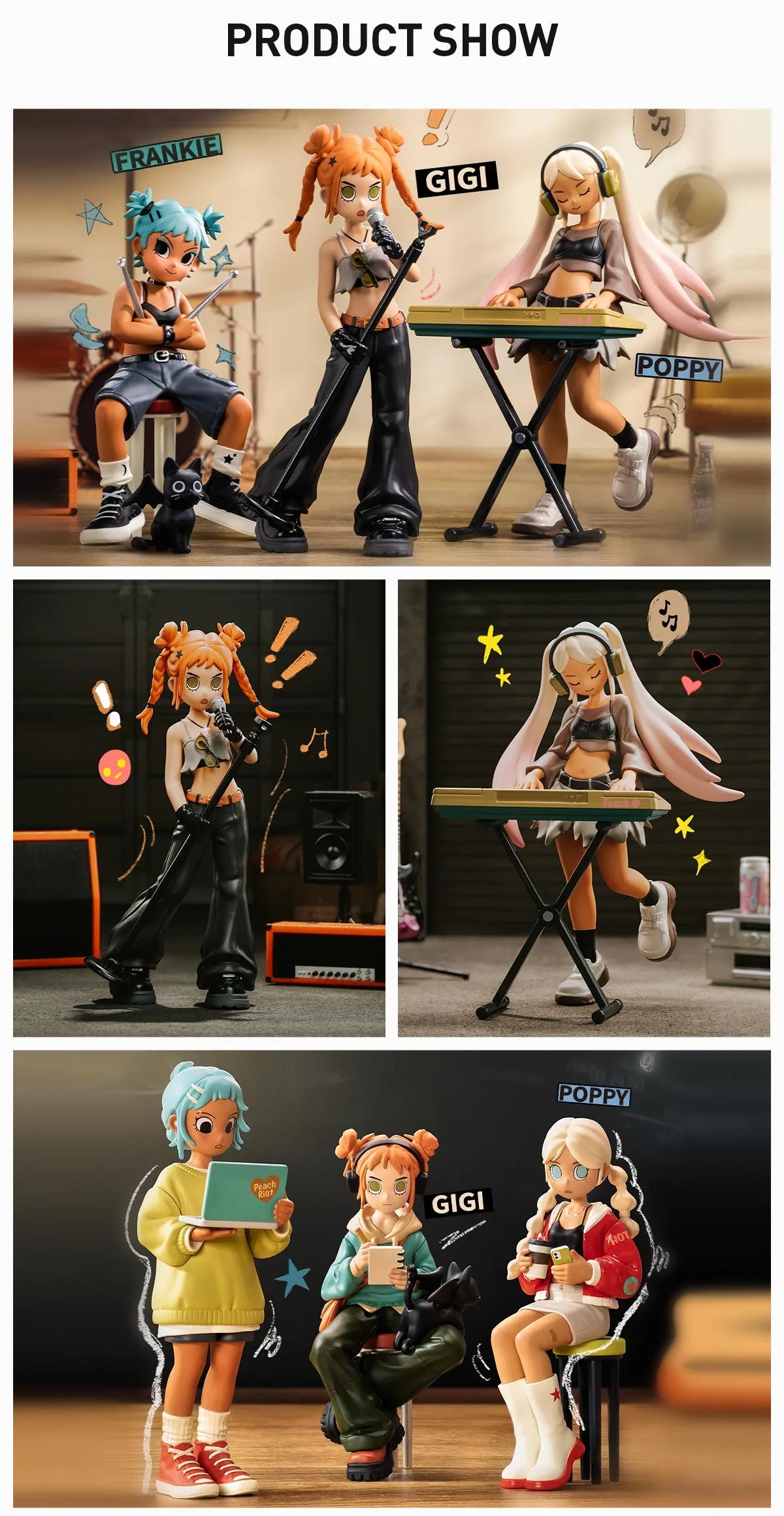 PEACH RIOT -  Rise Up Series Figures - POP MART