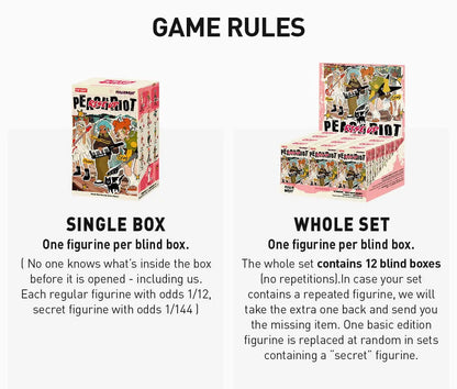 PEACH RIOT -  Rise Up Series Figures - POP MART