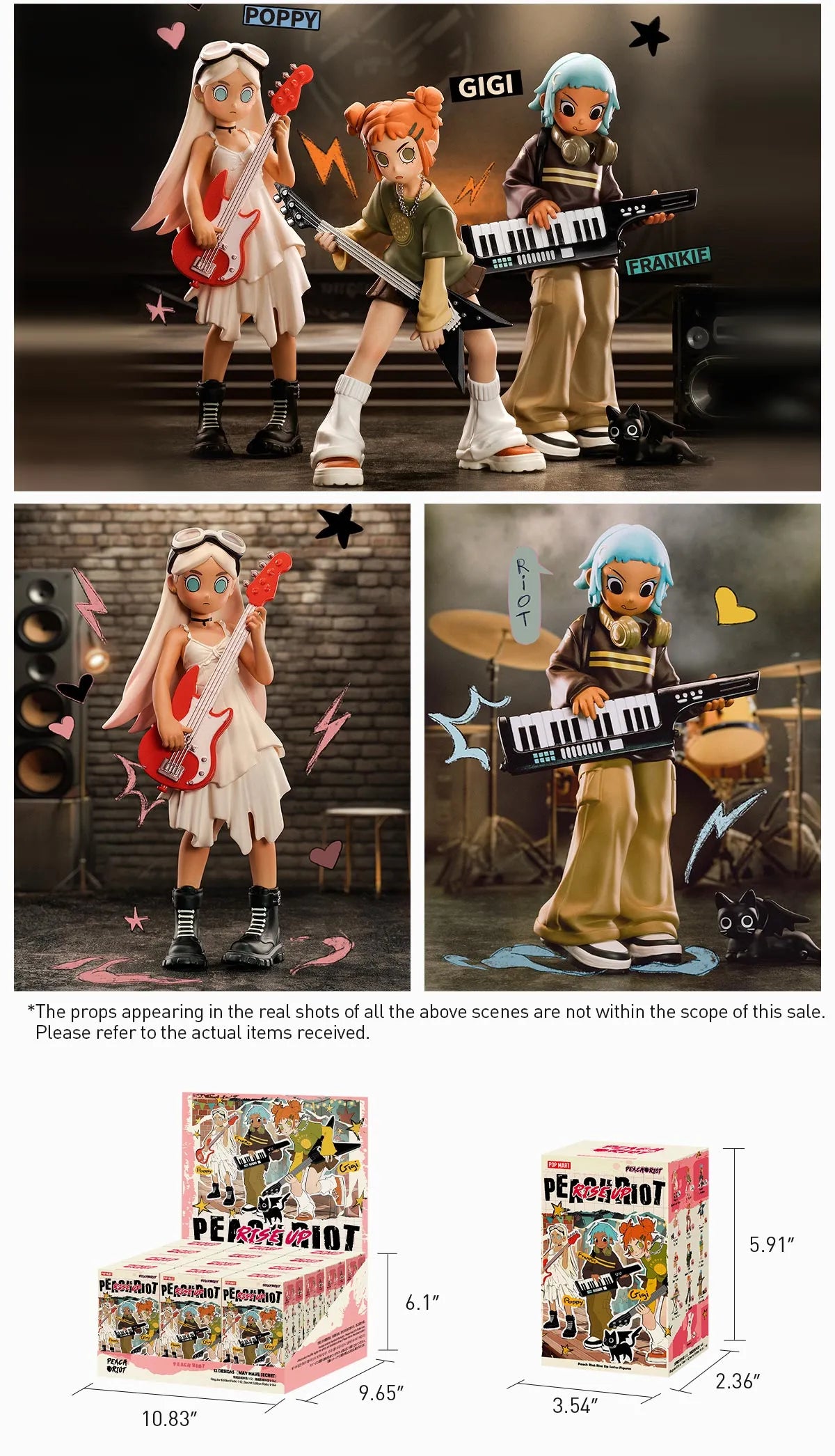 PEACH RIOT -  Rise Up Series Figures - POP MART