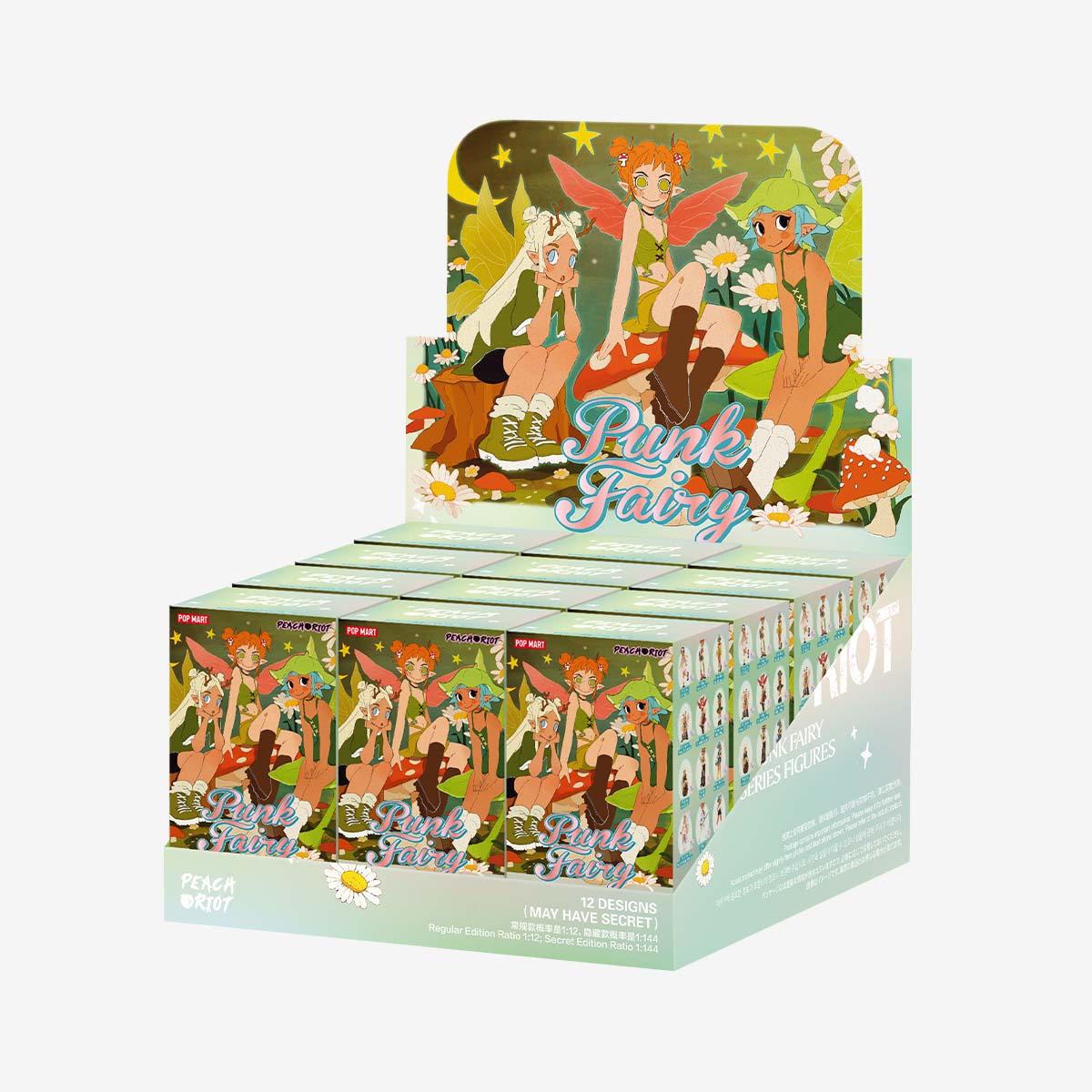 PEACH RIOT -  Punk Fairy Series Figures - POP Mart -Products By Nordvik