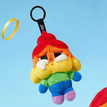 POP MART Original – Crybaby Cheer Up, Baby! Keyring 🌈