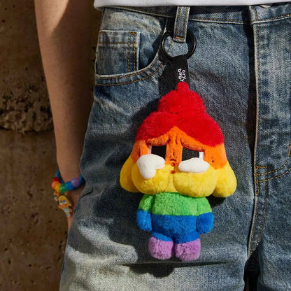 POP MART Original – Crybaby Cheer Up, Baby! Keyring 🌈