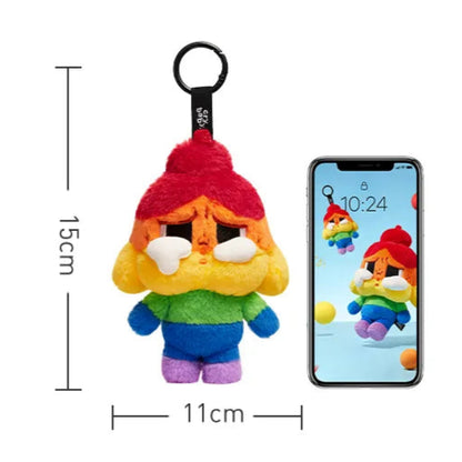 POP MART Original – Crybaby Cheer Up, Baby! Keyring 🌈