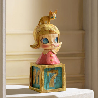 𝐌𝐎𝐋𝐋𝐘 𝐀𝐧𝐧𝐢𝐯𝐞𝐫𝐬𝐚𝐫𝐲 𝐒𝐭𝐚𝐭𝐮𝐞𝐬 𝐂𝐥𝐚𝐬𝐬𝐢𝐜𝐚𝐥 𝐑𝐞𝐭𝐫𝐨 𝟐 𝐒𝐞𝐫𝐢𝐞𝐬 - POP Mart