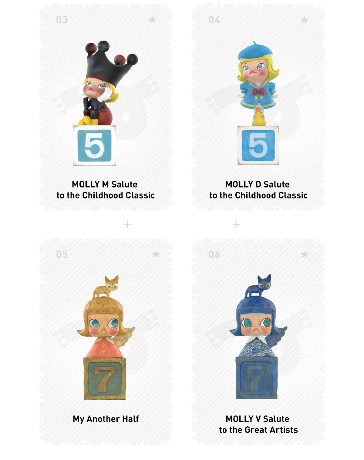 𝐌𝐎𝐋𝐋𝐘 𝐀𝐧𝐧𝐢𝐯𝐞𝐫𝐬𝐚𝐫𝐲 𝐒𝐭𝐚𝐭𝐮𝐞𝐬 𝐂𝐥𝐚𝐬𝐬𝐢𝐜𝐚𝐥 𝐑𝐞𝐭𝐫𝐨 𝟐 𝐒𝐞𝐫𝐢𝐞𝐬 - POP Mart