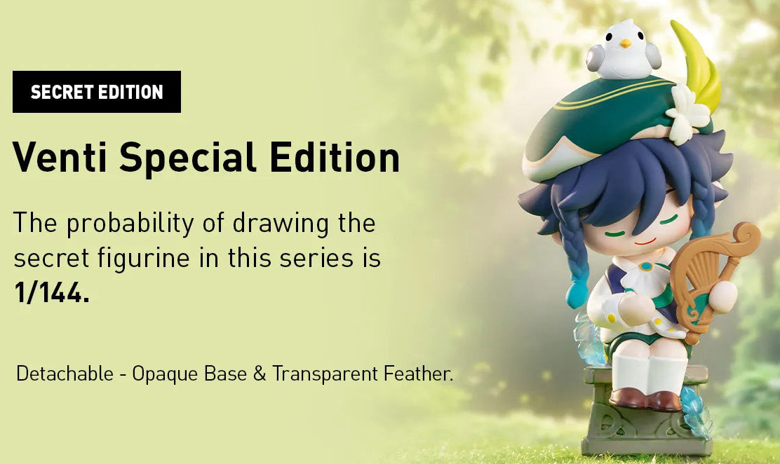 Genshin Impact Dress-Up Dreams Themed Chibi Series Figures