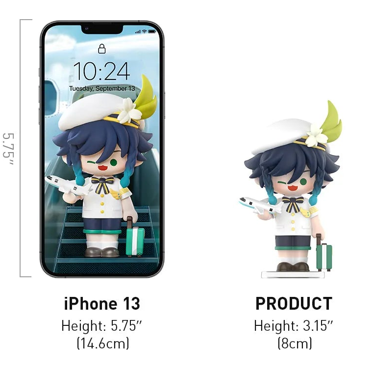 Genshin Impact Dress-Up Dreams Themed Chibi Series Figures