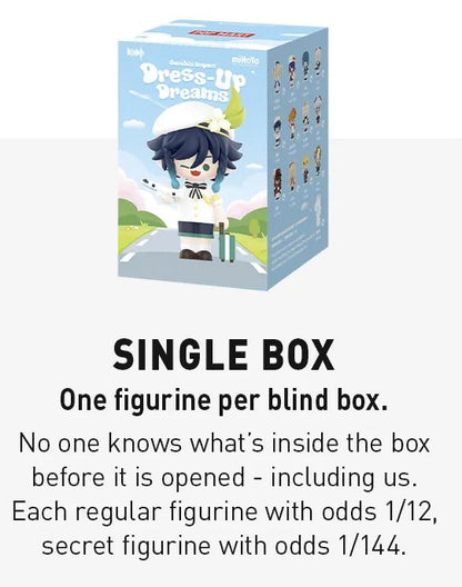 Genshin Impact Dress-Up Dreams Themed Chibi Series Figures