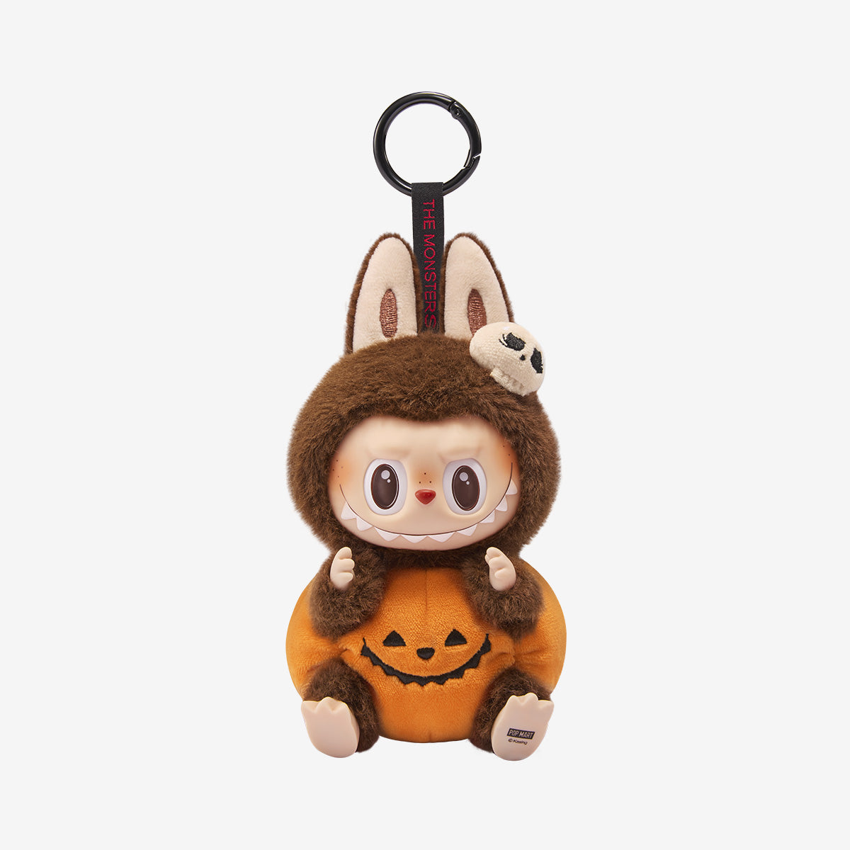 Labubu - Sitting Pumpkin Vinyl Plush Pendant - POP Mart