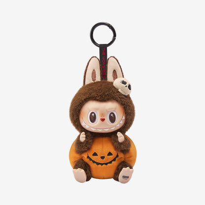 Labubu - Sitting Pumpkin Vinyl Plush Pendant - POP Mart