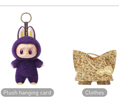 POP MART Original - LABUBU × PRONOUNCE - WINGS OF FORTUNE Vinyl Plush Hanging Card