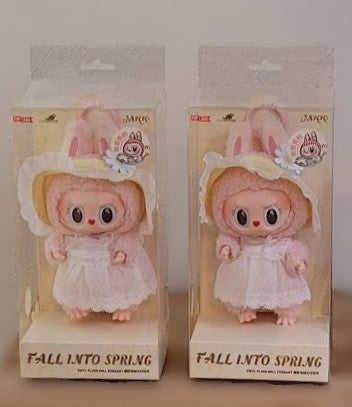 POP MART - Labubu MOKOKO THE BLUE DIAMOND & FALL INTO SPRING 17cm figur.