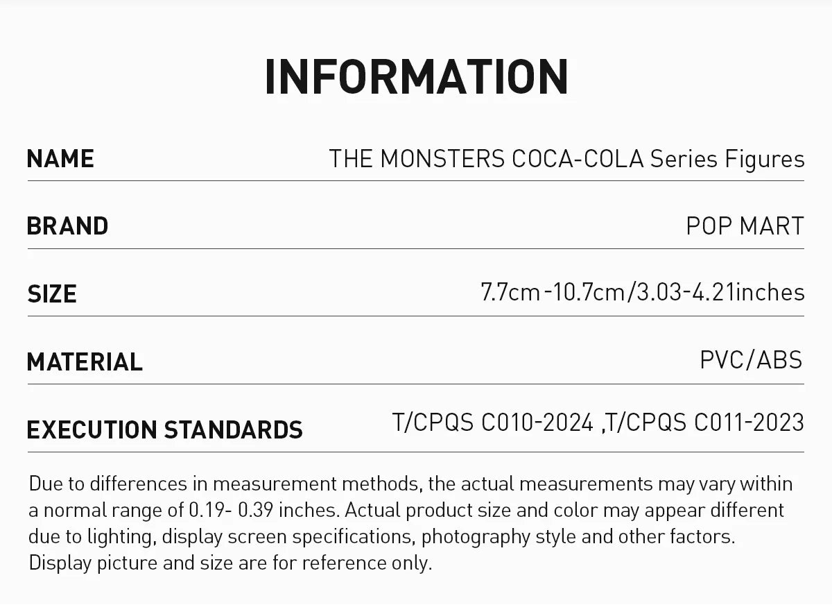 Labubu - The Monsters Coca-Cola Secret - Pop Mart