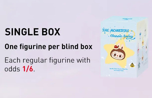 Labubu -THE MONSTERS Classic Series-Sparkly Plush Pendant Blind 