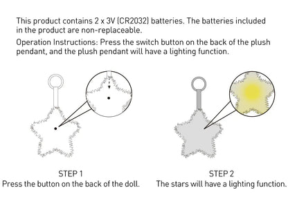 Labubu -THE MONSTERS Classic Series-Sparkly Plush Pendant Blind 