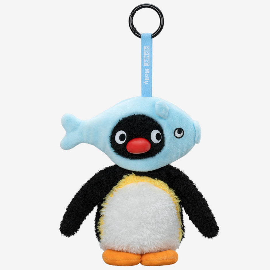 Molly - Baby Molly × Pingu Happy Fishing Series Pendant - POP Mart