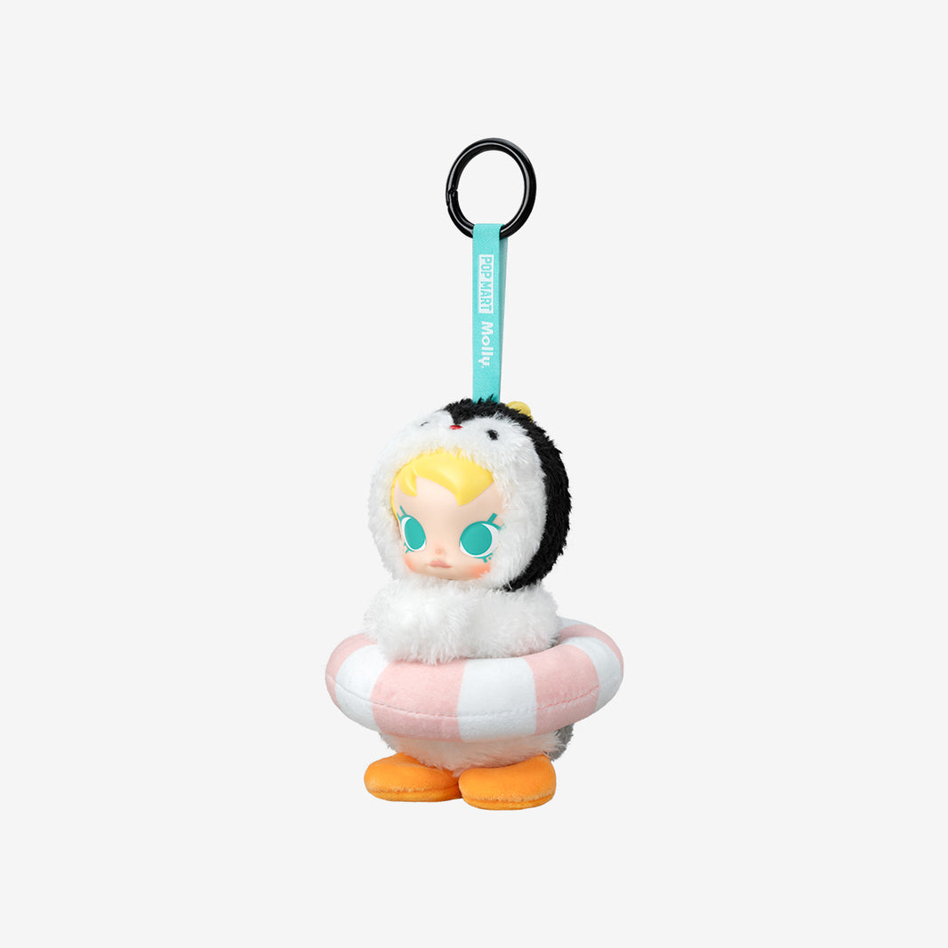 Molly - Baby Molly × Pingu Happy Fishing Series Pendant - POP Mart