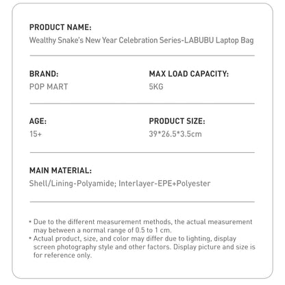 LABUBU Laptop Bag