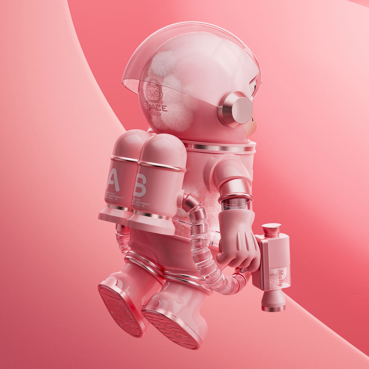 Molly -  MEGA Space Molly 400%  - POP Mart