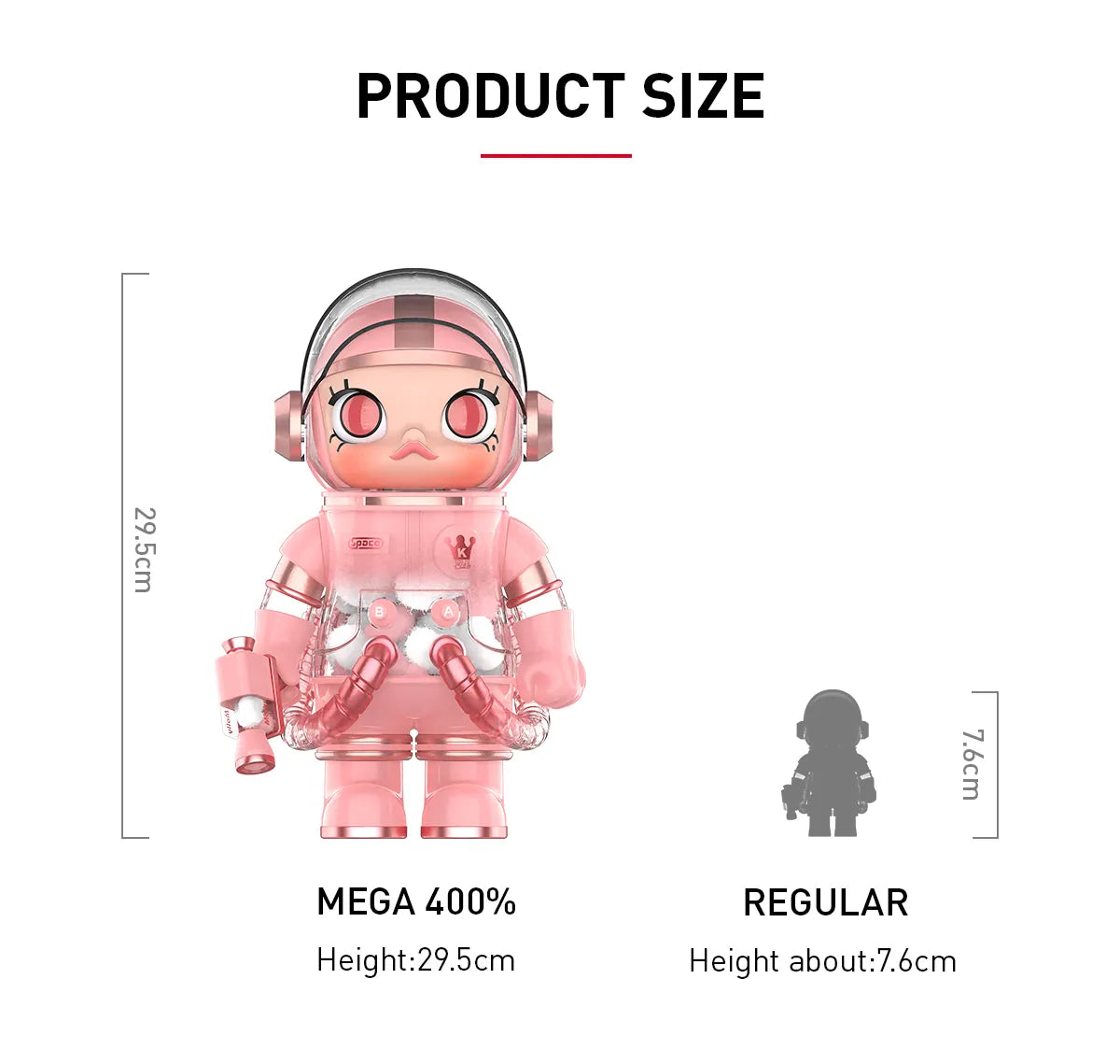 Molly -  MEGA Space Molly 400%  - POP Mart