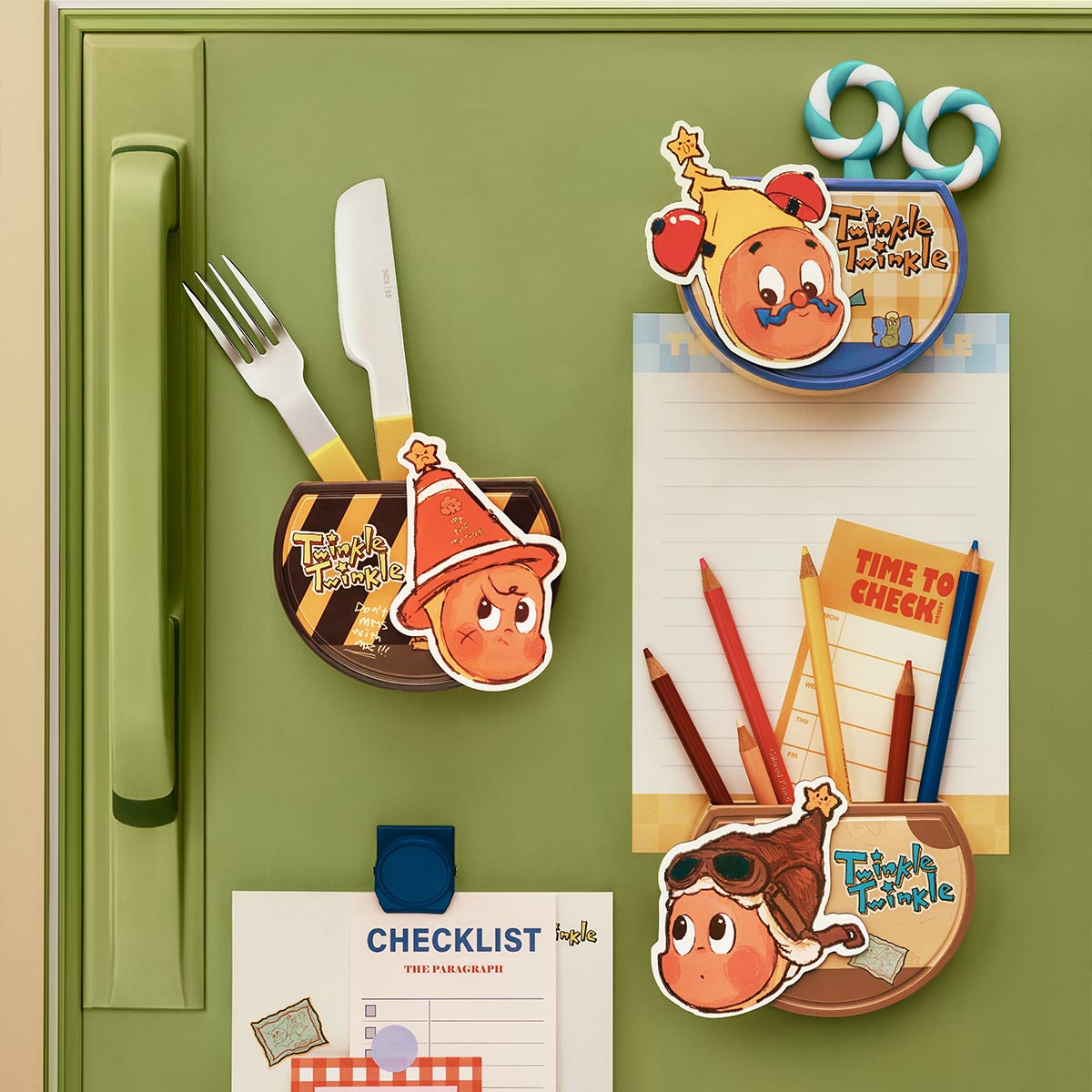 Twinkle Twinkle Be a Little Star Series-Magnetic Sealing Clip Storage - POP Mart