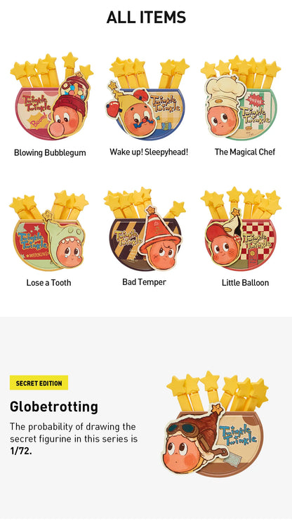 Twinkle Twinkle Be a Little Star Series-Magnetic Sealing Clip Storage - POP Mart