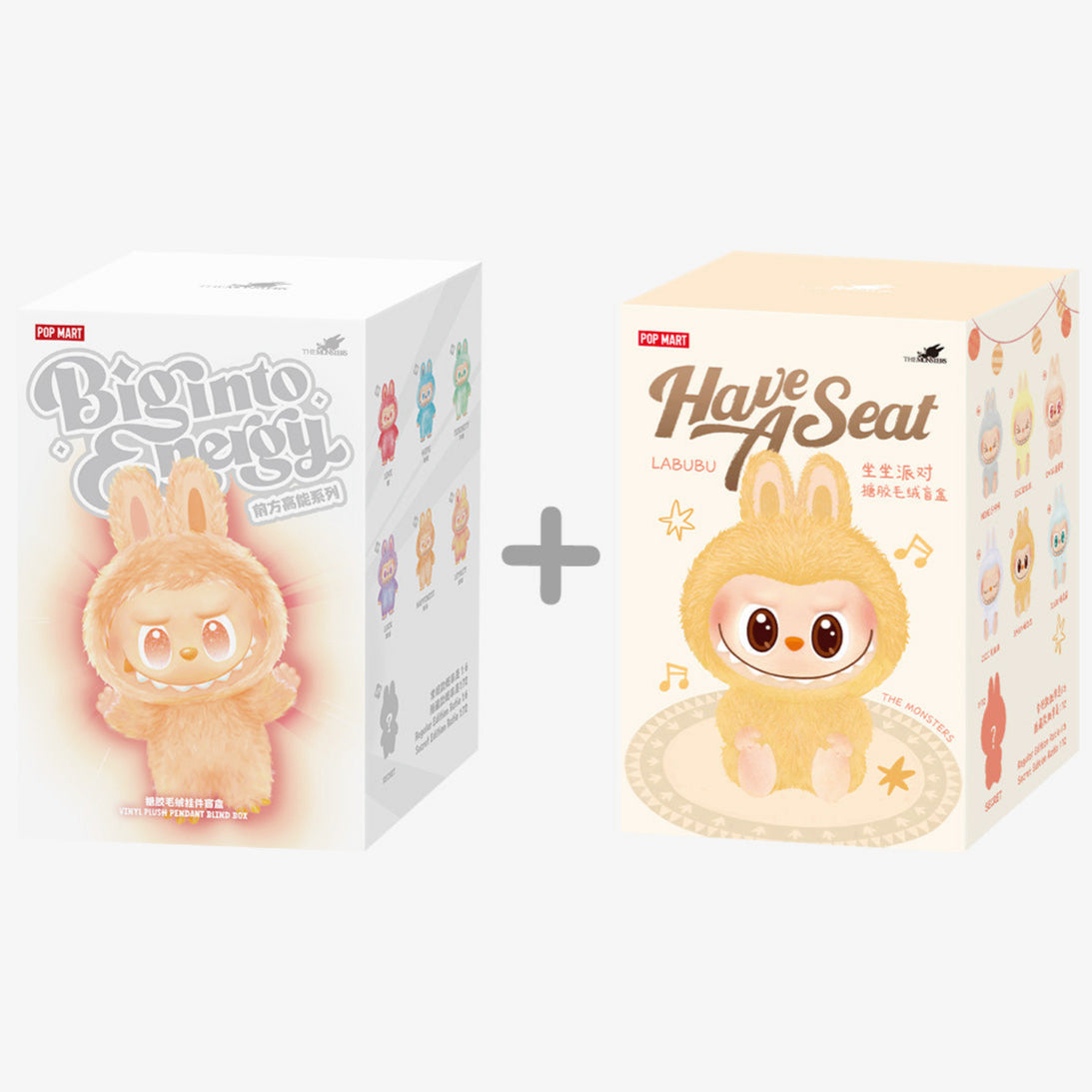 Unopened Pop Mart Labubu Big Into Energy Figure/ Have a Seat