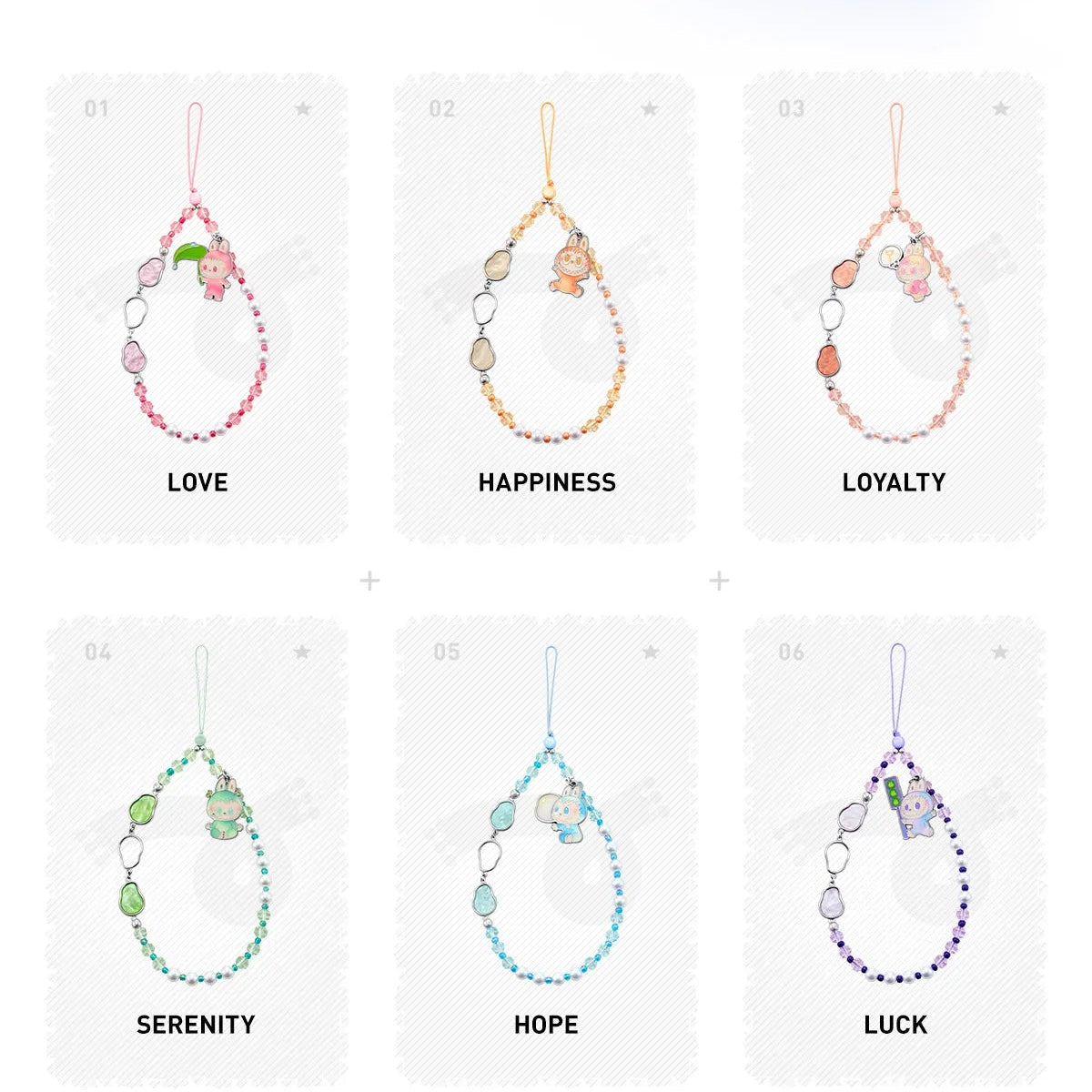 LABUBU Big into energy charm