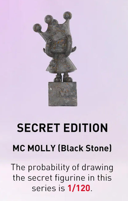 Molly - 𝐌𝐎𝐋𝐋𝐘 𝐀𝐧𝐧𝐢𝐯𝐞𝐫𝐬𝐚𝐫𝐲 𝐒𝐭𝐚𝐭𝐮𝐞𝐬 𝐂𝐥𝐚𝐬𝐬𝐢𝐜𝐚𝐥 𝐑𝐞𝐭𝐫𝐨 𝟐 𝐒𝐞𝐫𝐢𝐞𝐬 - POP Mart