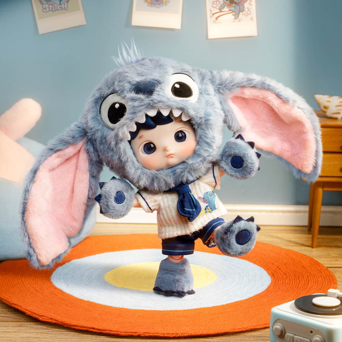 Dukke - HACIPUPU STITCH 1/8 Figure 20cm - Pop Mart