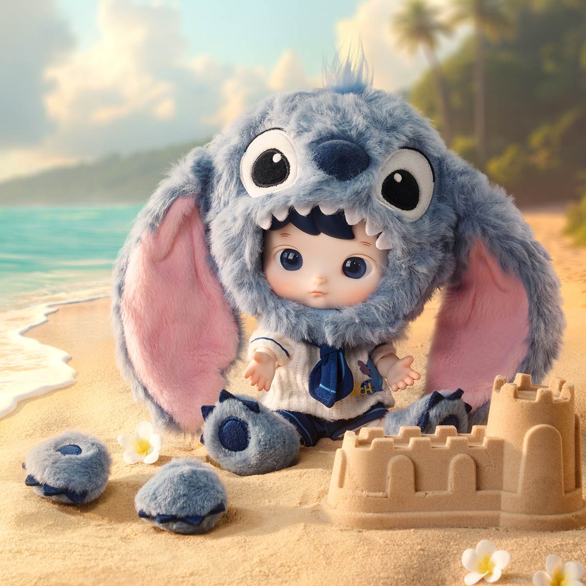 Dukke - HACIPUPU STITCH 1/8 Figure 20cm - Pop Mart