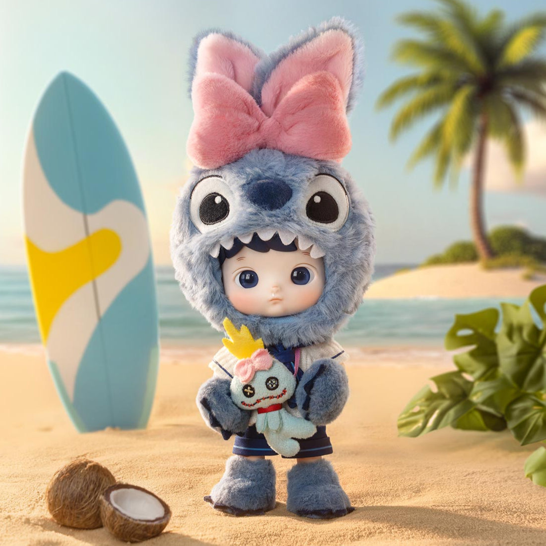 Dukke - HACIPUPU STITCH 1/8 Figure 20cm - Pop Mart