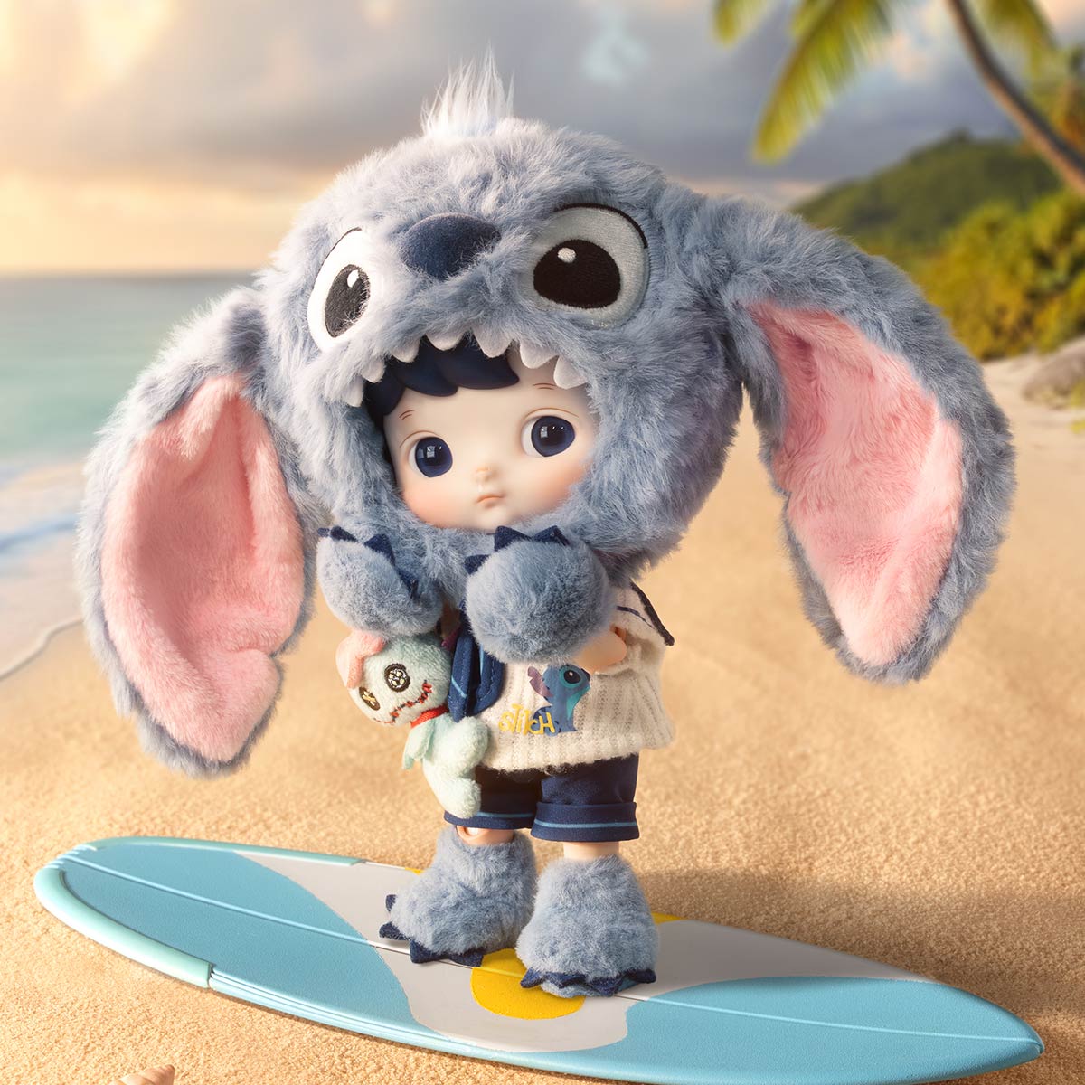 Dukke - HACIPUPU STITCH 1/8 Figure 20cm - Pop Mart