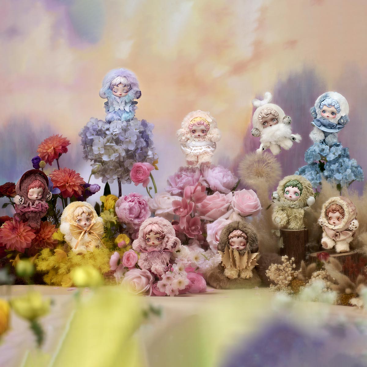 スカルパンダ Winter Symphony L'impressionnisme 楽天市場】☆正規品☆ Pop Mart Skullpanda Winter Symphony Series