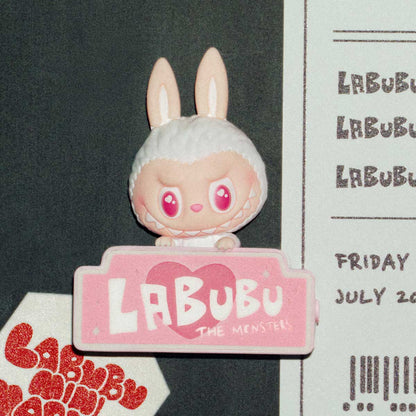 Labubu - THE MONSTERS Wacky Mart Kjøleskapsmagneter med lys- POP Mart