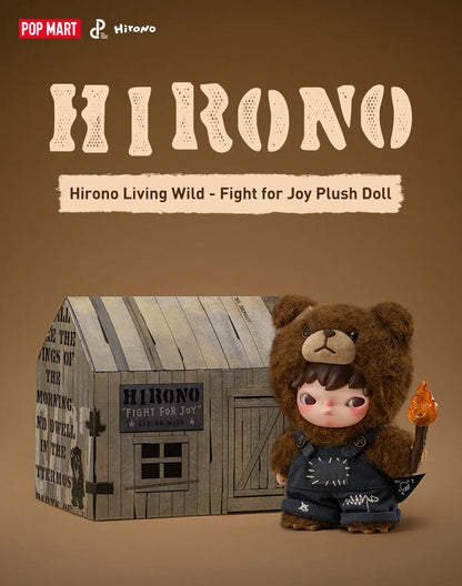 POP MART Original - Hirono Living Wild-Fight for Joy Plush Doll