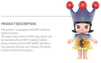 POP MART Original - MEGA ROYAL MOLLY 400% Snow White