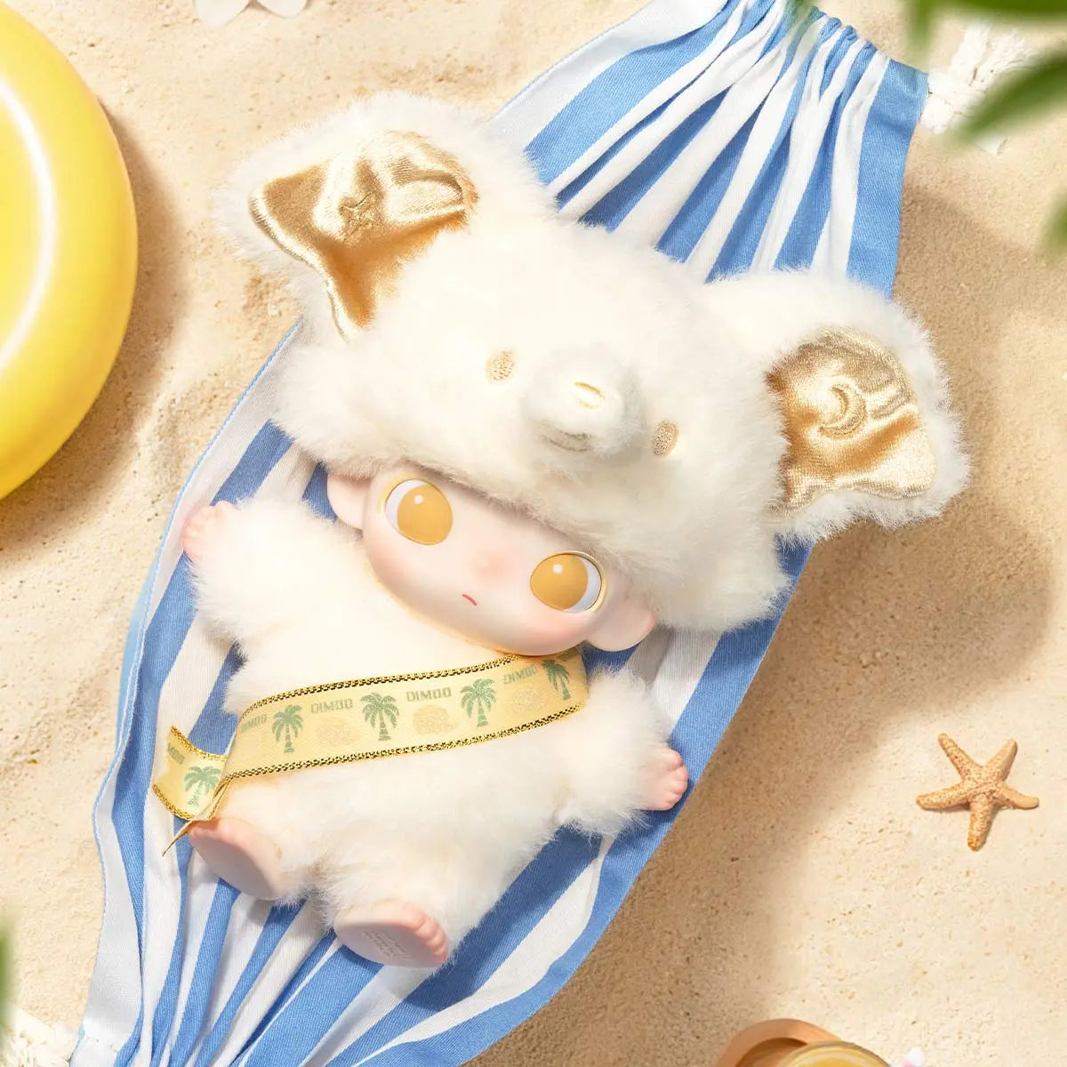 DIMOO - Elephant in Moonlight Vinyl Plush Blister Pack Keychain Bag Charm