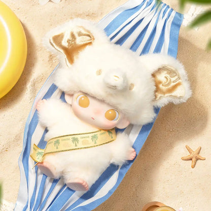 DIMOO - Elephant in Moonlight Vinyl Plush Blister Pack Keychain Bag Charm