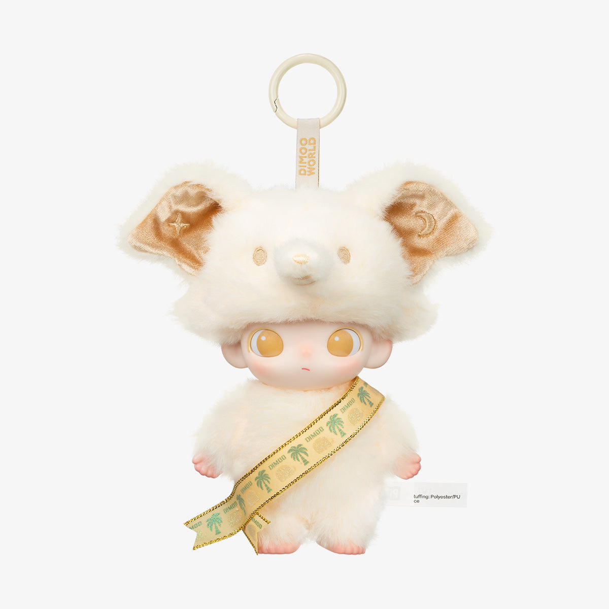 DIMOO - Elephant in Moonlight Vinyl Plush Blister Pack Keychain Bag Charm