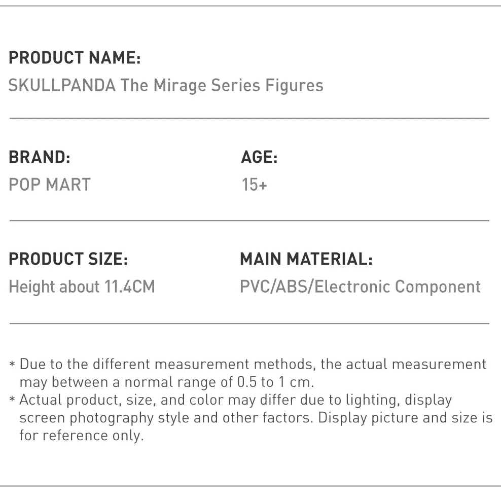SKULLPANDA The Mirage Series -POP Mart