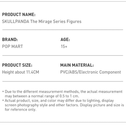 SKULLPANDA The Mirage Series -POP Mart