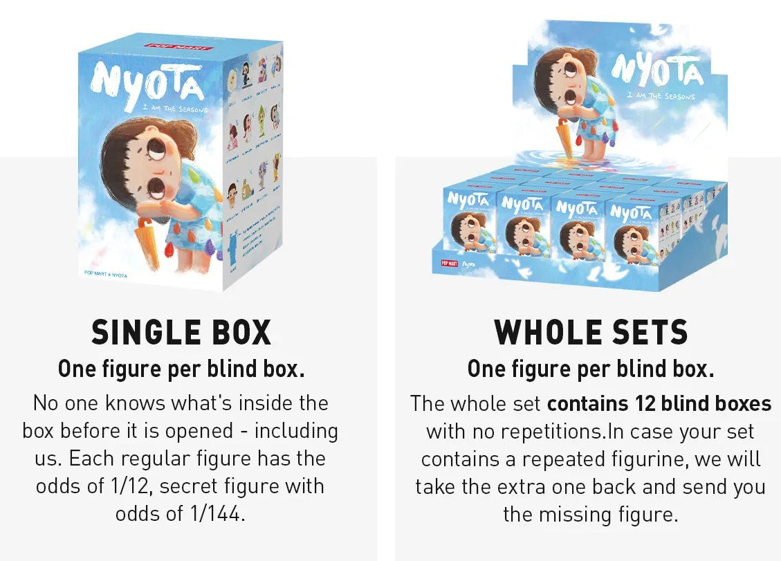 POP MART Original – NYOTA: I AM THE SEASONS Series&nbsp;