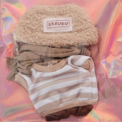 Labubu  - Tøffe klær for Labubu 17 cm