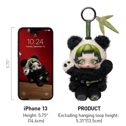 Skullpanda - Lazy Panda Doll Pendant - POP Mart
