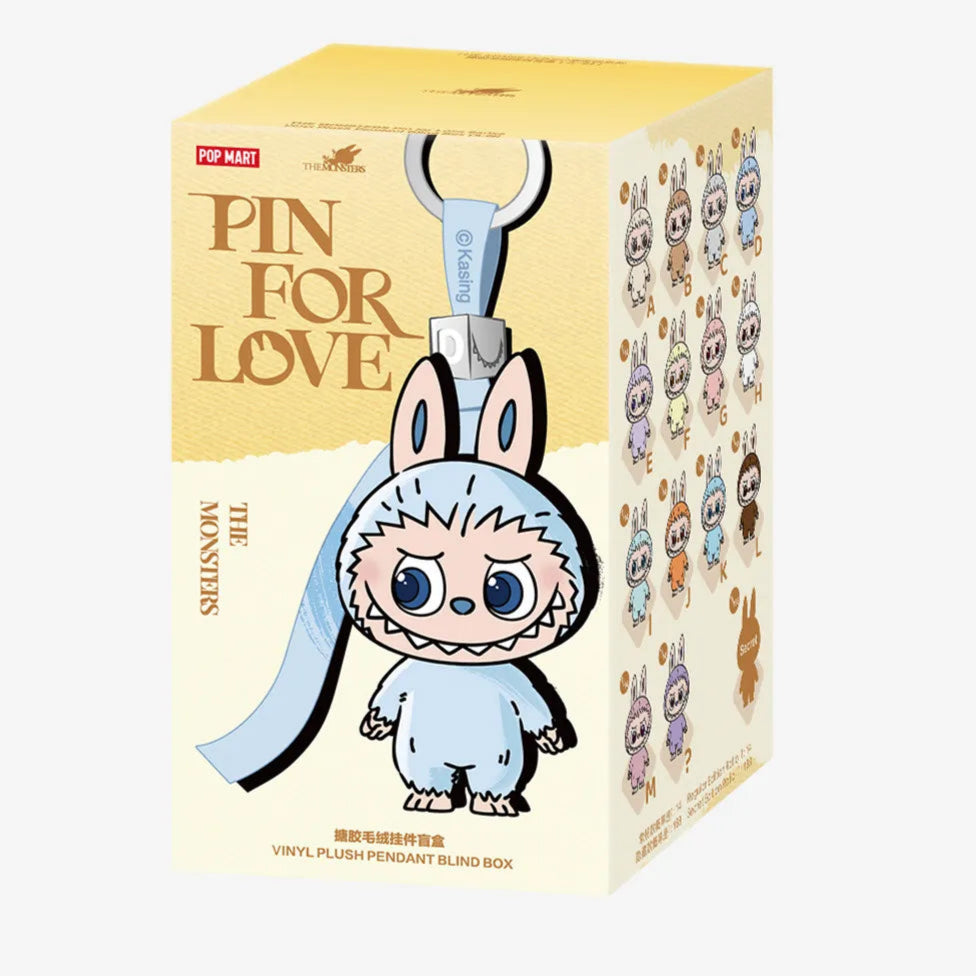 Labubu – The Monster Pin For Love – Pendant – POP Mart – Labubu – The Monster Pin For Love – Pendant – POP Mart –