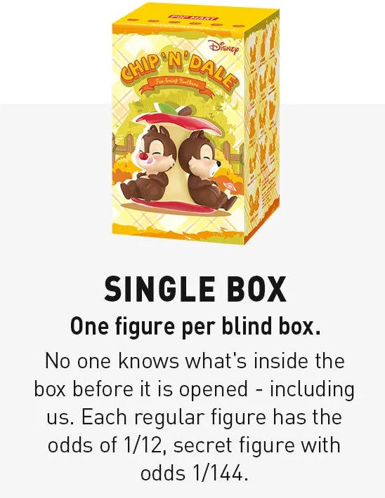 Julegave - Disney Chip 'N' Dale Fun-loving Brothers - POP Mart