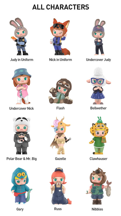 Molly -  MOLLY × Zootopia -POP MART (POPNOW)