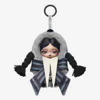 SKULLPANDA × Wednesday Plush – Nevermore Academy Uniform Version